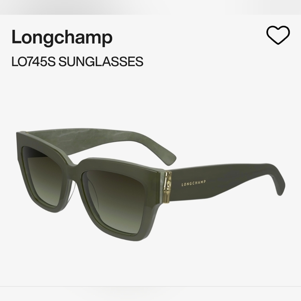 Longchamp Green Sunglasses